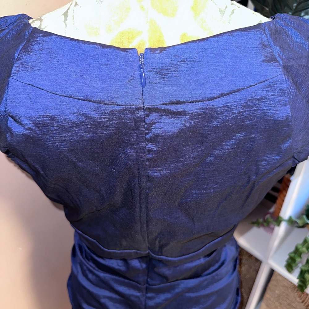 Flattering Ruched Cocktail Dress - Picture 9 of 9